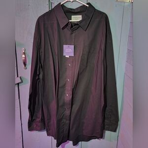 Croft & Barrow black dress shirt 3xl